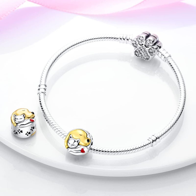 MULA 925 Sterling Silver Charms for Bracelets and Necklaces Butterfly Beads Dangle Pendants Jewelry Charms for Women - Image 1